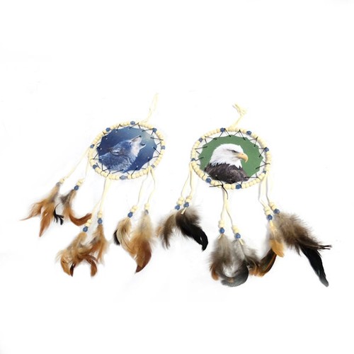Eagle wolf beaded - eagle, &